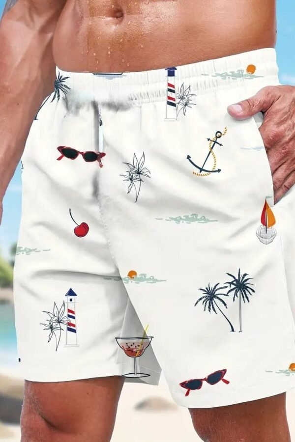 SUPERB IMPORTED POLYESTER LYCRA FABRIC FANCY SHORTS