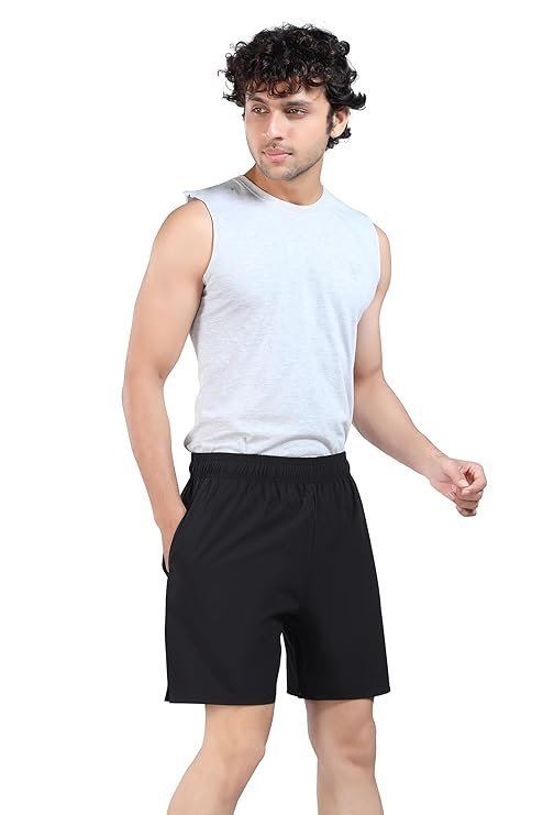 SUPERB IMPORTED POLYESTER LYCRA FABRIC FANCY SHORTS