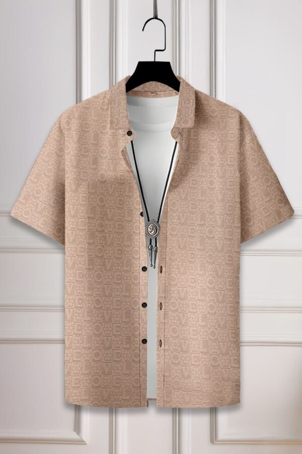 SUPERB IMPORTED JACQUARD FABRIC FANCY HALF SLEEVE SHIRT