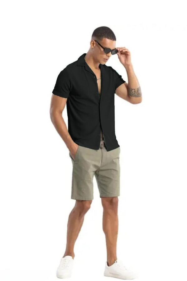 LAUNCHING MEN’S EXCLUSIVE Cod Roy FABRIC HALF SLEEVE SHIRT